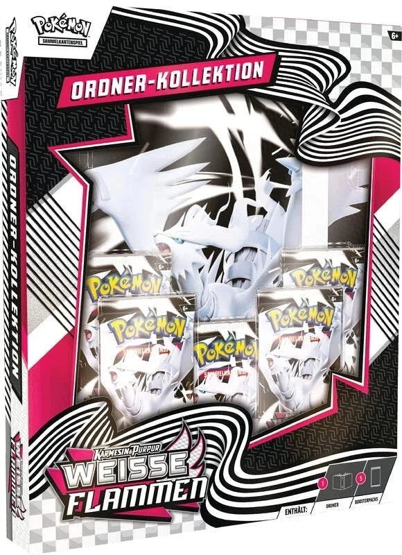 Pokemon White Ordner Kollektion 